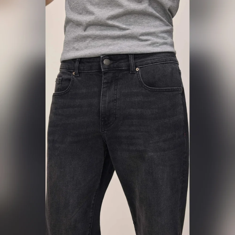 Warp + Weft Men's ORD Chicago Straight Jeans, Asphalt Color, size 28